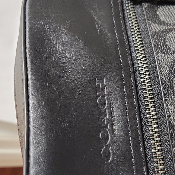 Coach Houston Flight Canvas Coated Crossbody Messenger bag (mens) - Picture 6 of 15